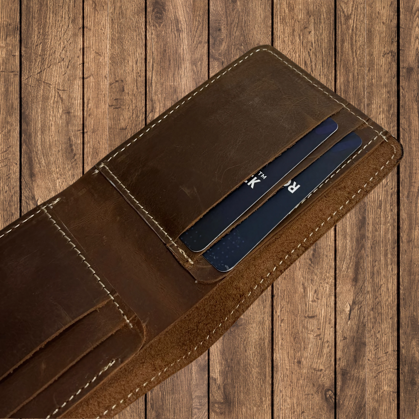 Pure Leather Wallet For Mens