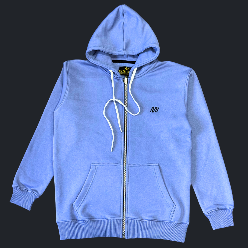 Unisex Drop Shoulder Zipper Hoodies