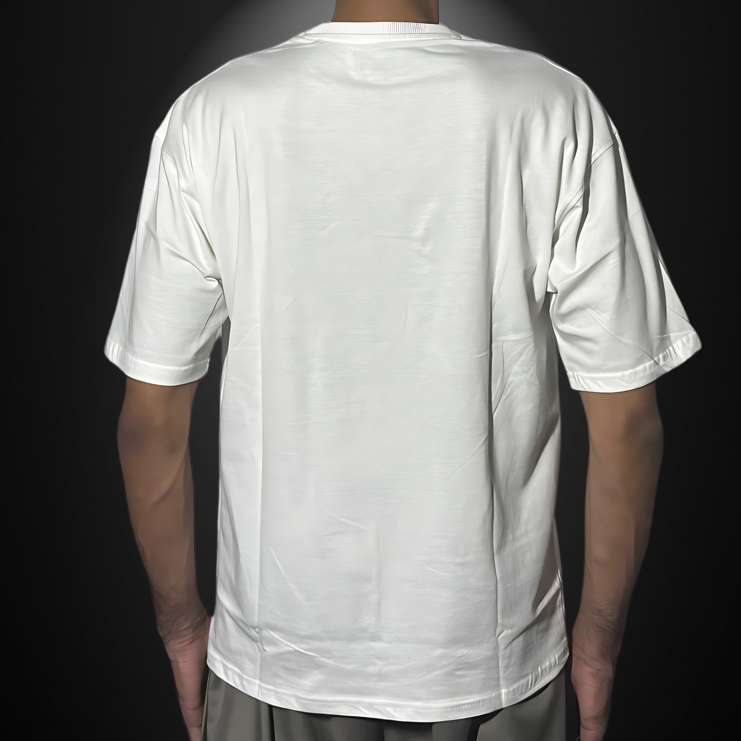 unisex Drop Shoulder Plain T-shirts