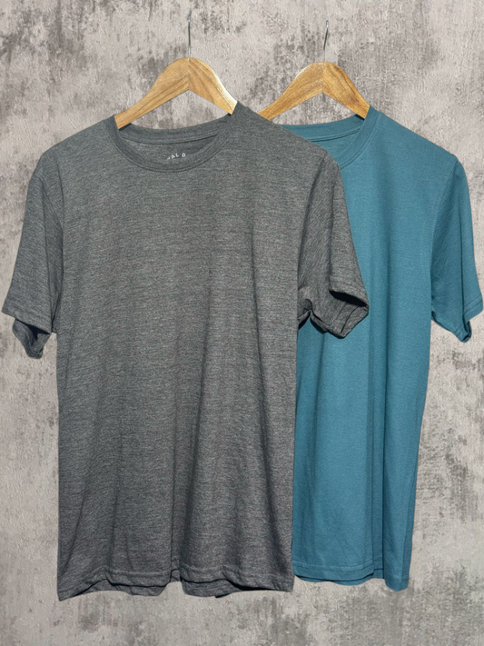 pack of 2 basice unisex tshirts